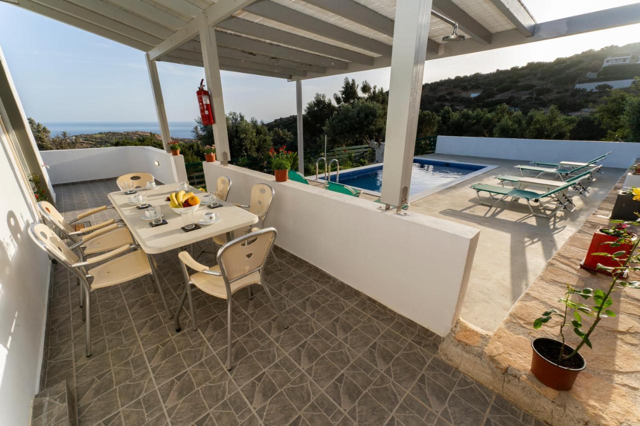 Galini House Villa Triopetra Dış mekan fotoğraf